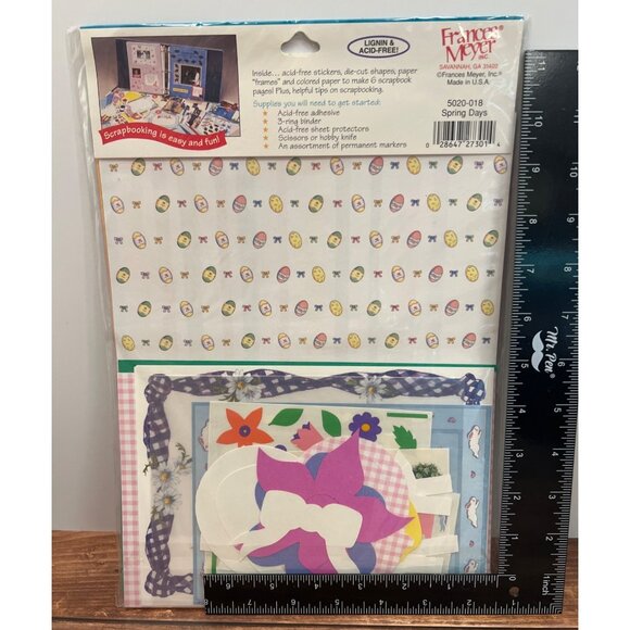 Frances Meyer 5020-018 Spring Days Decorative Scrapbook Page Kit - Picture 1 of 4